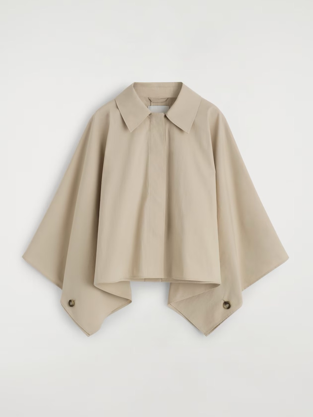 NWT (size XS/S) COS CROPPED TRENCH COAT CAPE